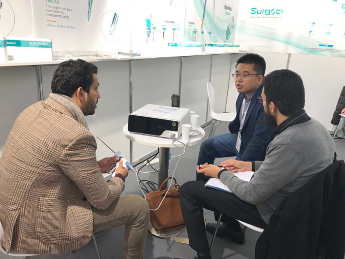 সিই সার্টিফাইড ১২মিমি হাসন টাইপ ডিসপোজেবল ট্রোকার ল্যাপারোস্কোপিক সার্জারির জন্য সার্জস্কি মেডিকেল 8