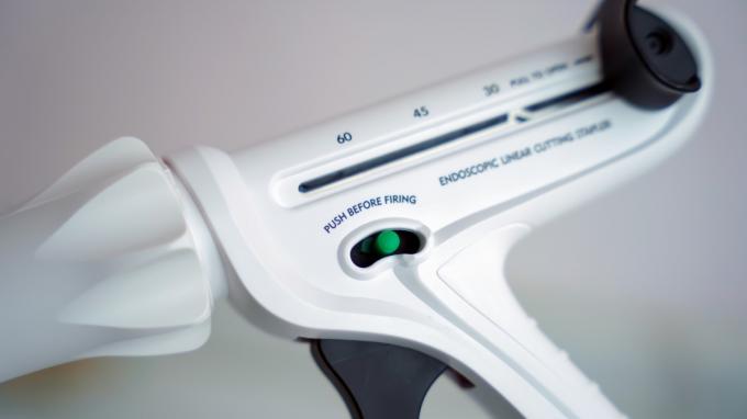 সার্জিক্যাল এন্ডোস্কোপিক লিনিয়ার কাটার পেটের সার্জারি এন্ডোস্কোপিক লিনিয়ার কাটিং স্ট্যাপলার 0